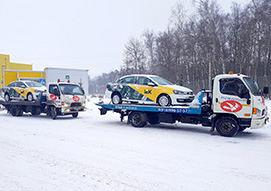 Два оставшихся автомобиля уже самостоятельно едут в Новосибирск и Иркутск